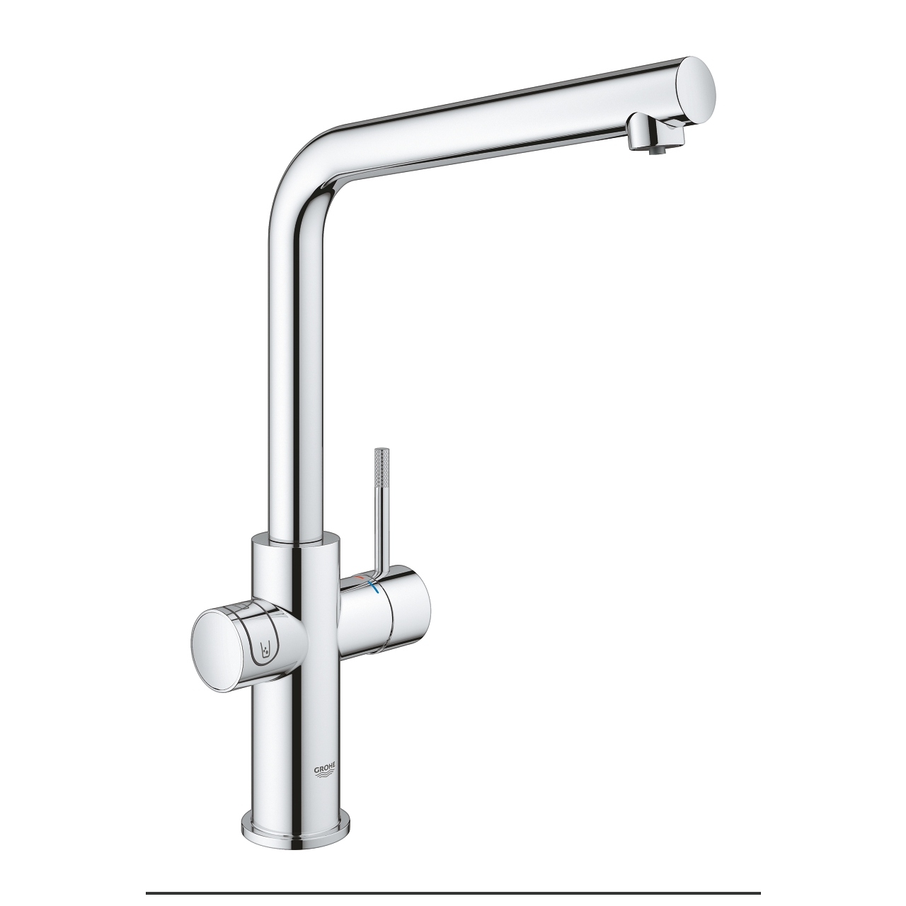 GROHE Кухненски комплект за филтрирана, газирана и изстудена вода BLUE HOME с L чучур 31454001