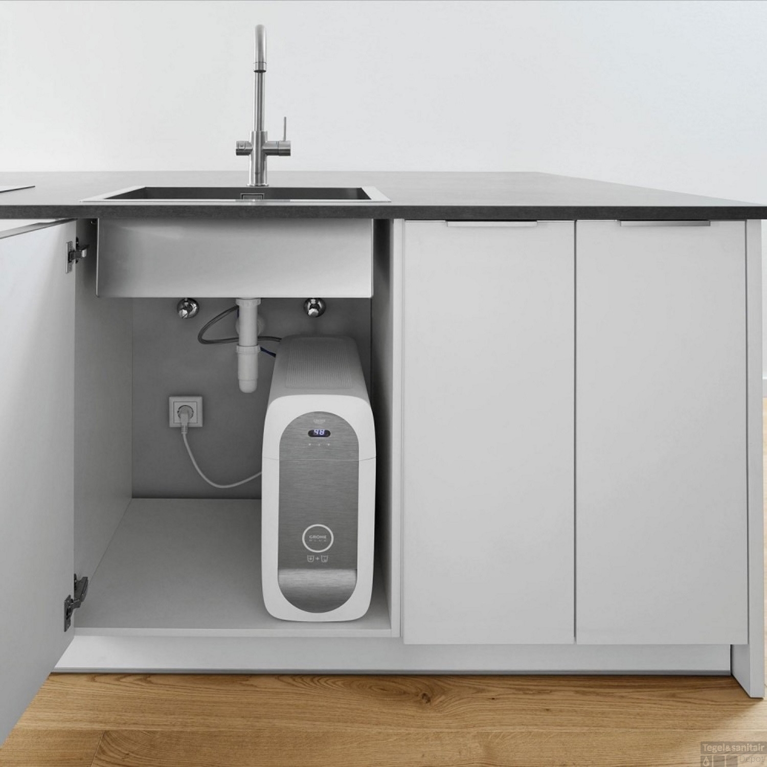 Комплект GROHE BLUE HOME за филтрирана и газирана изстудена вода 31454KS1