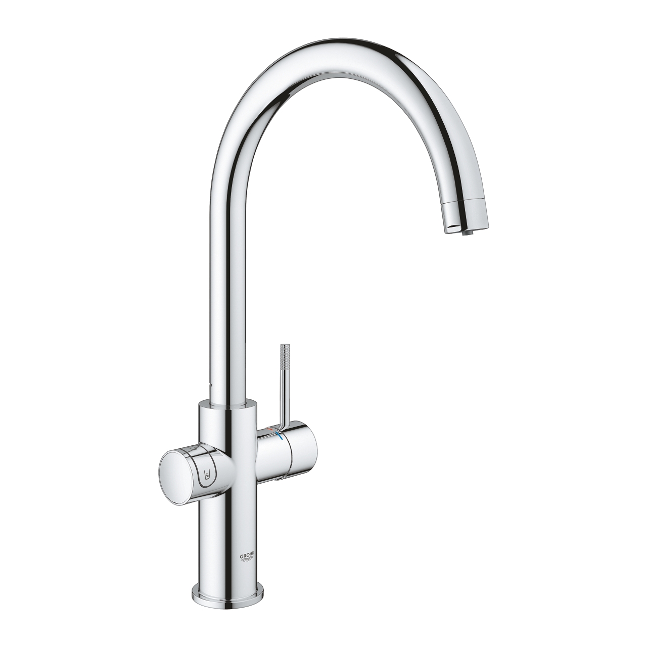 GROHE Кухненски комплект за филтрирана, газирана и изстудена вода BLUE HOME с С чучур 31455001