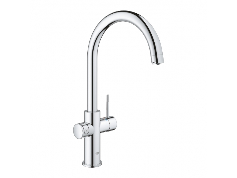 GROHE Кухненски комплект за филтрирана, газирана и изстудена вода BLUE HOME с С чучур 31455001