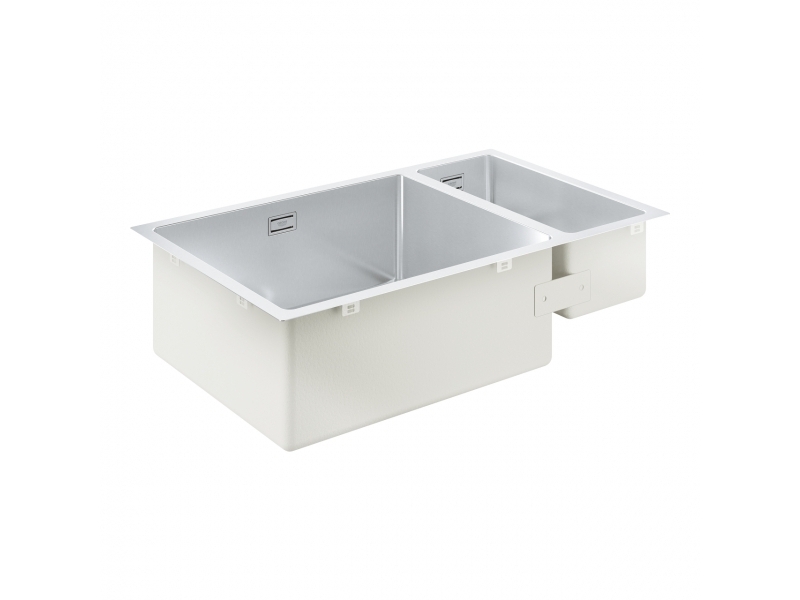 GROHE Кухненска мивка от неръждаема стомана с 1,5 корита K700 UNDERMOUNT 31575SD1