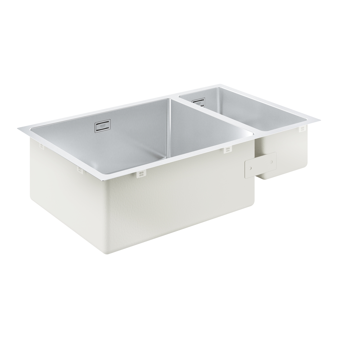 GROHE Кухненска мивка от неръждаема стомана с 1,5 корита K700 UNDERMOUNT 31575SD1