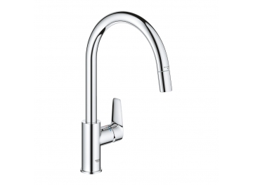 Grohe Кухненски смесител BauEdge с изтеглящ се шлаух  30536000