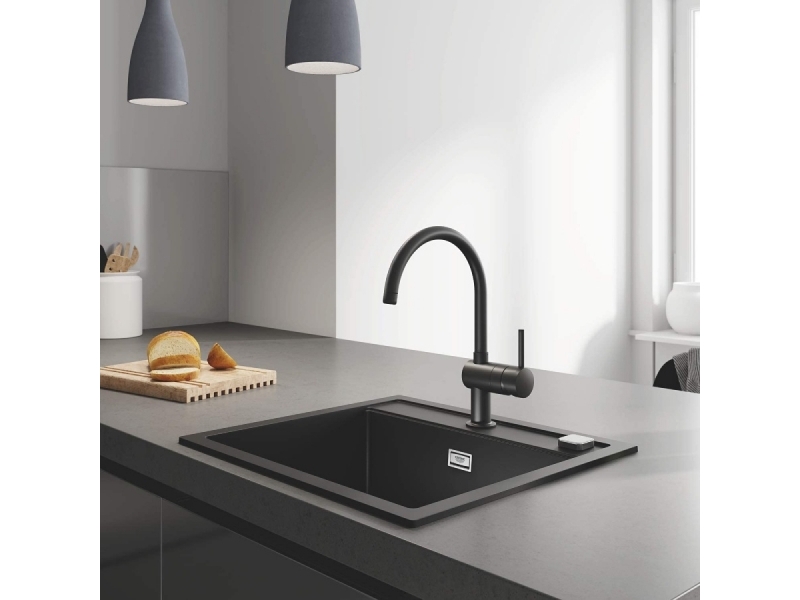 GROHE Кухненски смесител MINTA velvet black 32917KS0