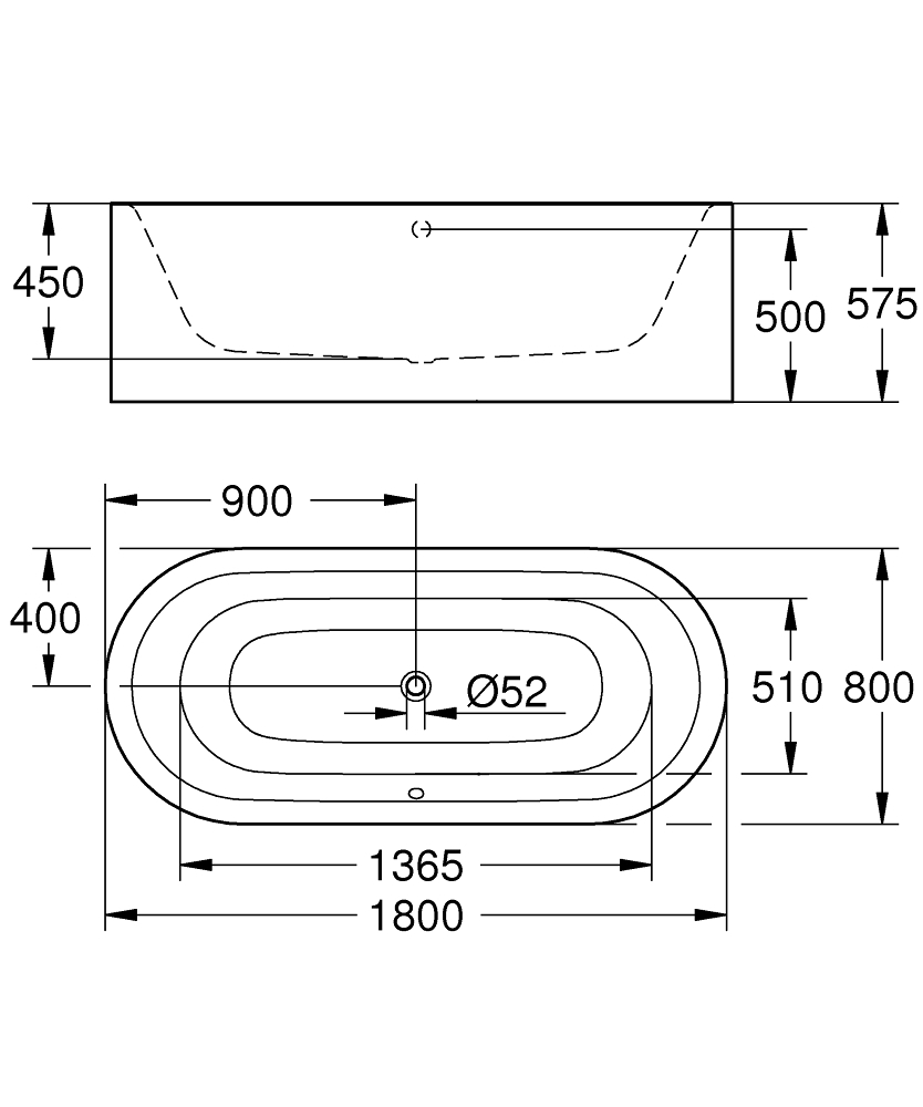GROHE Вана ESSENCE 39729000