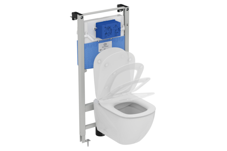 Комплект структура за вграждане TESI RimLS+ R059501 Ideal Standard – бутон по избор