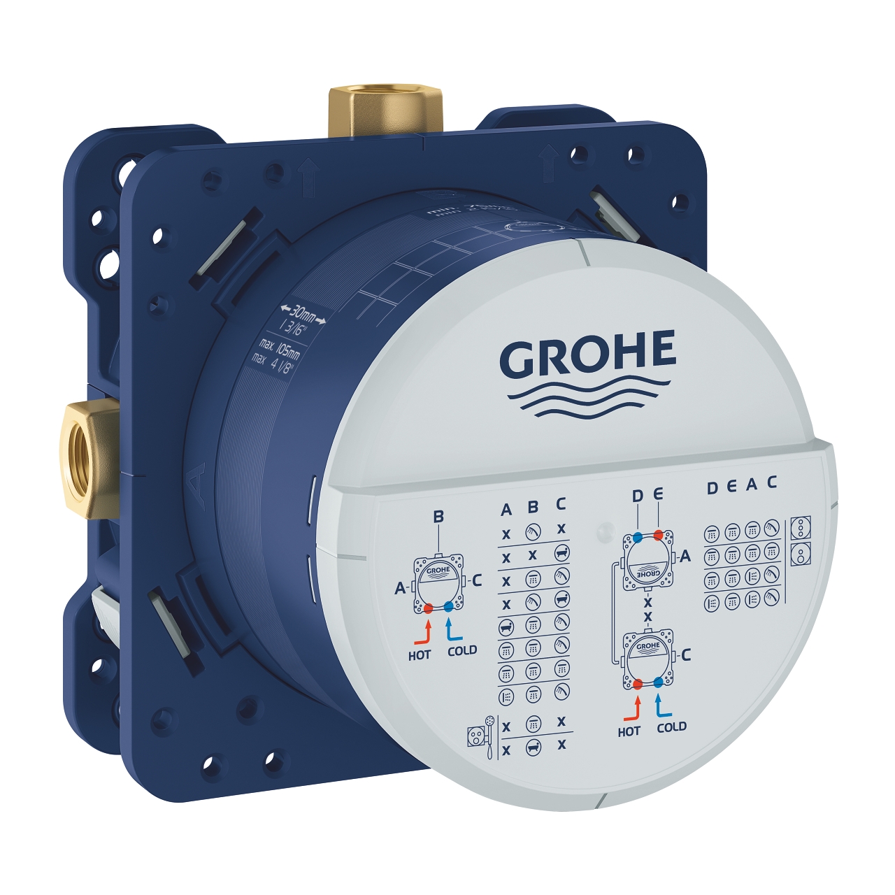 GROHE Комплект душ гарнитура 29119000 + 26668000 + 26406003 + 35600000