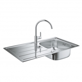 GROHE Комплект кухненска мивка K200 и смесител BAU EDGE 31562SD1