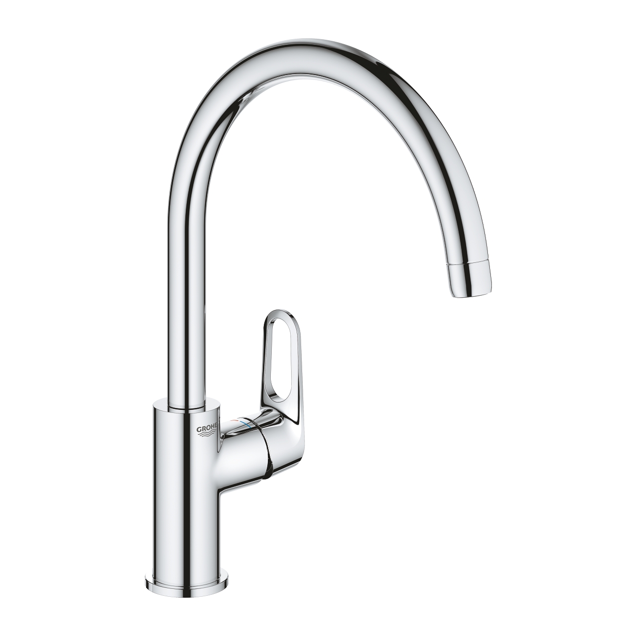 GROHE Кухненски смесител с висок чучур GROHE ZERO без никел и олово BAUFLOW 31538001