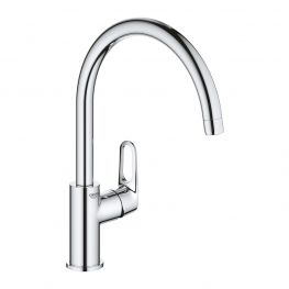 GROHE Кухненски смесител с висок чучур GROHE ZERO без никел и олово BAUFLOW 31538001