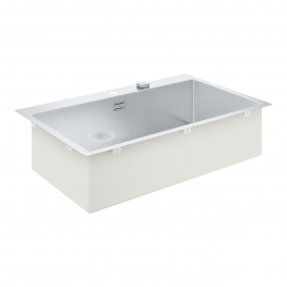 GROHE Кухненска мивка от неръждаема стомана с 1 корито и изпразнител K800 31584SD1