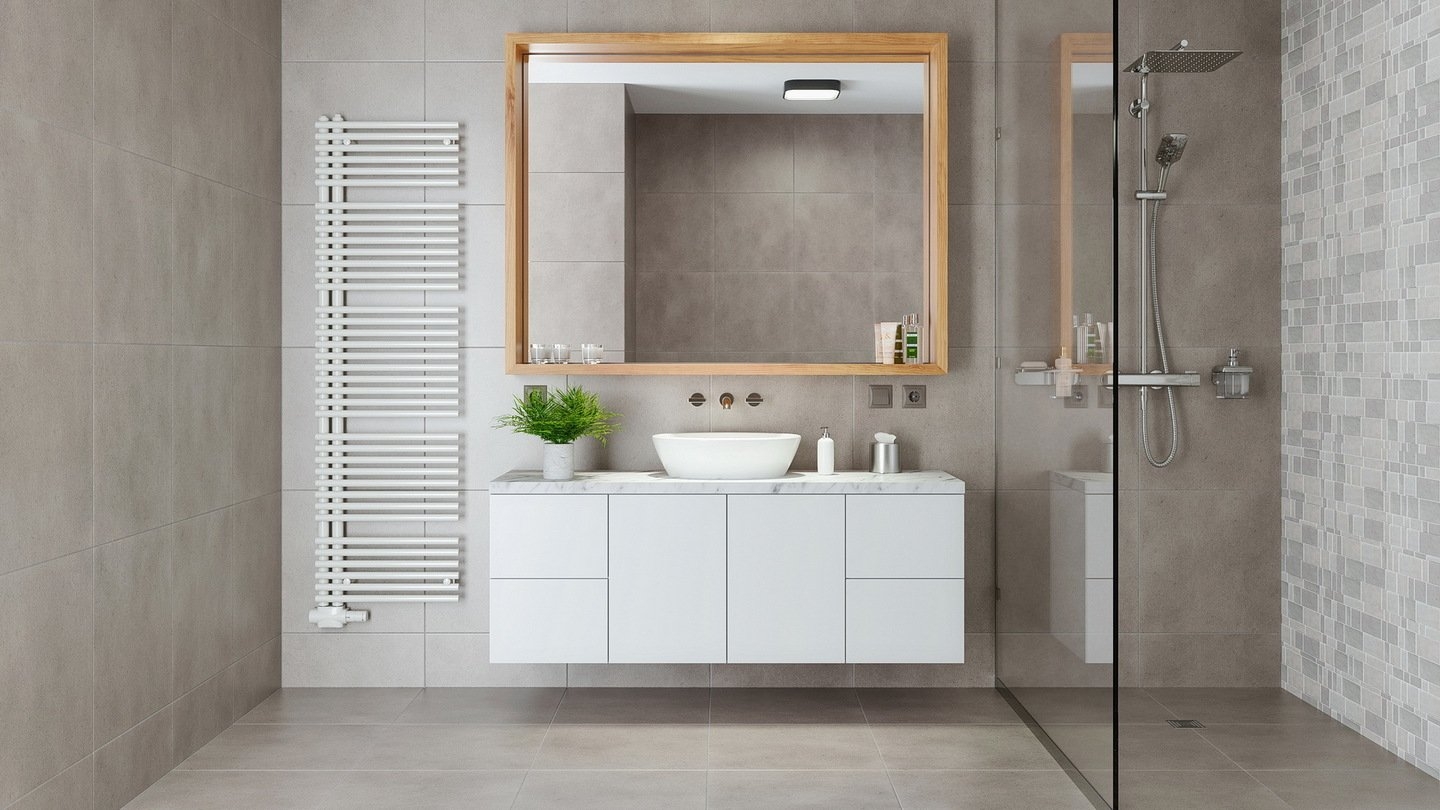Korado Дизайнерска лира за баня Koralux Neo 596x1095