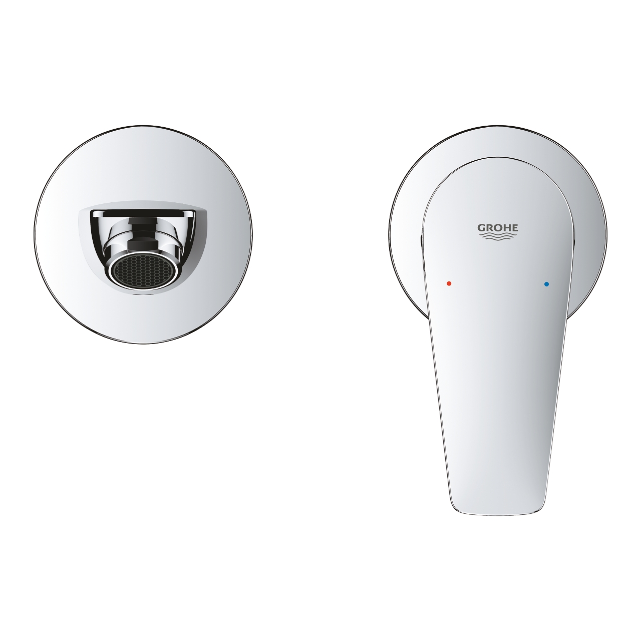 GROHE Двудупков смесител за умивалник BAUEDGE 20474001