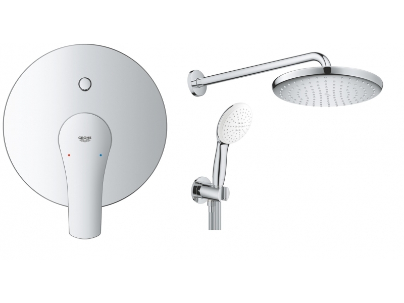 GROHE Комплект душ гарнитура 33305003 + 26668000 + 26406003