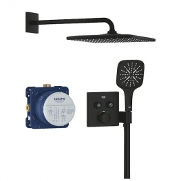 Комплект за вграждане GROHE Grohtherm SmartControl в матово черно 34865KF0