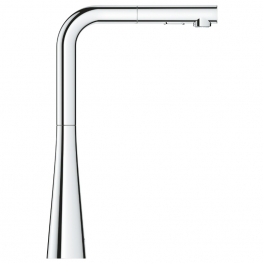 GROHE Кухненски смесител с издърпващ се чучур с 2 функции и 360° завъртане ZEDRA 32553002