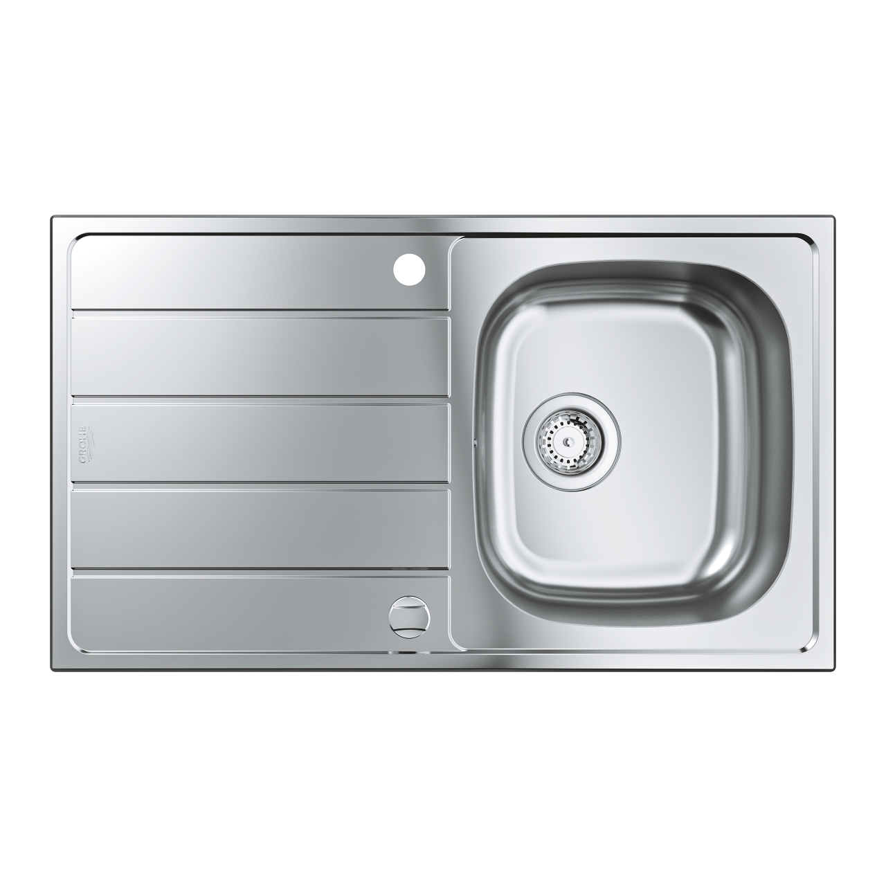 GROHE Кухненска мивка от неръждаема стомана с отцедник K200 31552SD1