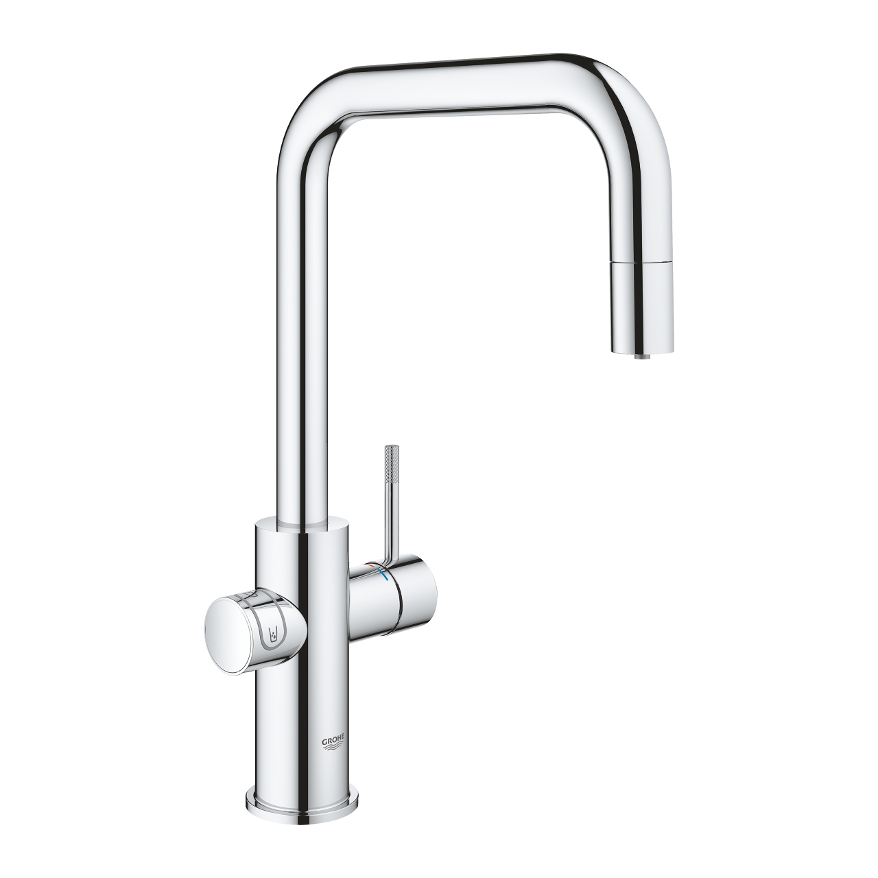 GROHE Кухненски комплект за филтрирана, газирана и изстудена вода BLUE HOME с U-чучур 31543000