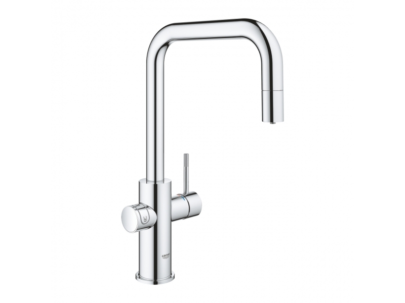 GROHE Кухненски комплект за филтрирана, газирана и изстудена вода BLUE HOME с U-чучур 31543000