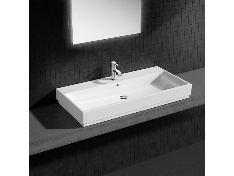 GROHE Умивалник за вграждане в мебел 100 CUBE CERAMIC 3947500H