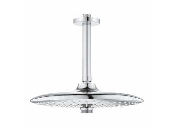 GROHE Комплект душ пита с монтаж към тавана 142мм, 3 вида струи, EUPHORIA 260 26461000